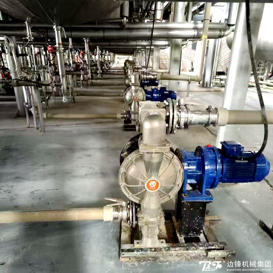 邊鋒機械集團BFD電動隔膜泵磷酸鐵鋰客戶案例